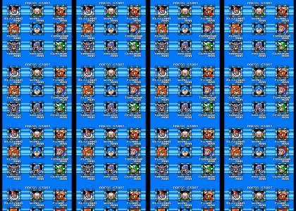Megaman 6 Boss Select