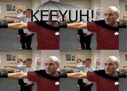 Picard Teaches Kung-Fu
