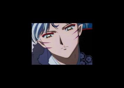 Sesshomaru stares into your soul