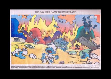 The Day War Came to Smurfland