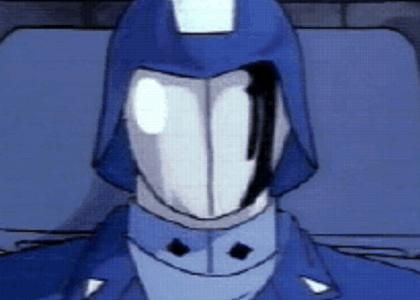 Cobra Commander Stares into your soul