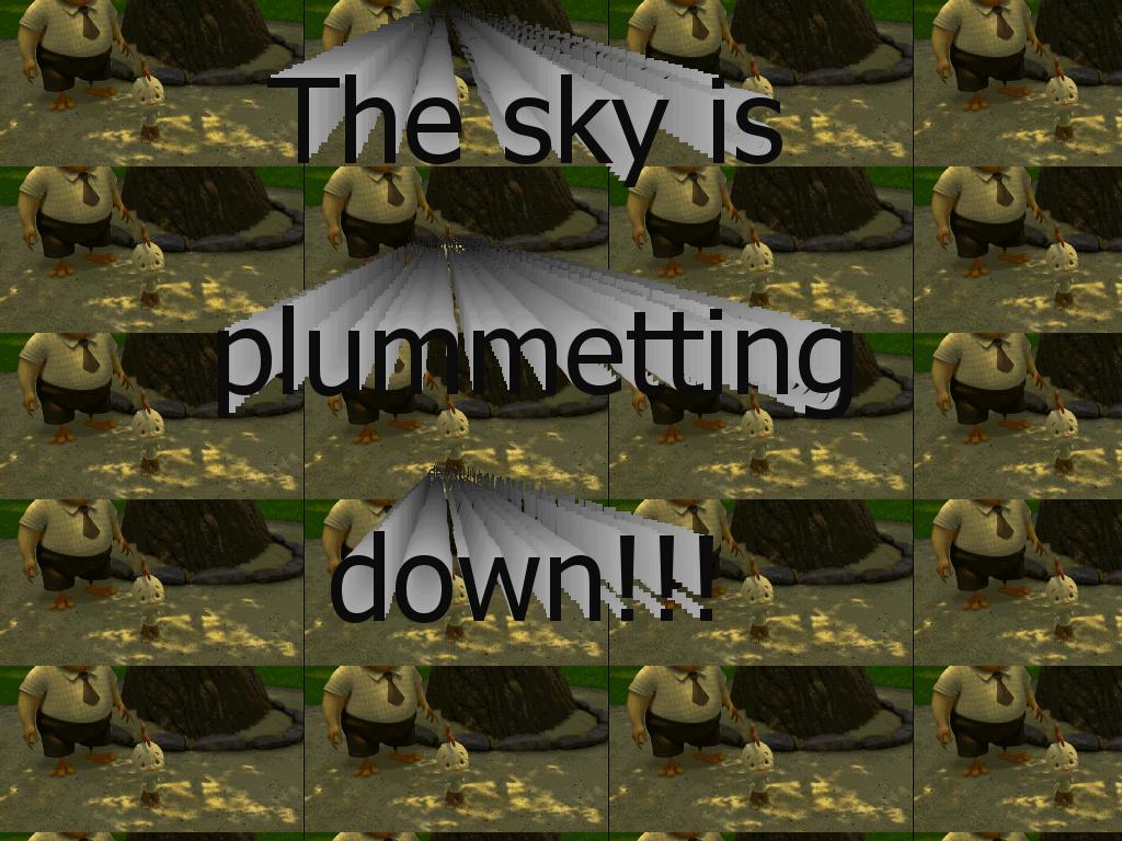 skyisplummetting