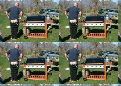 RedNeck shows his grill.....