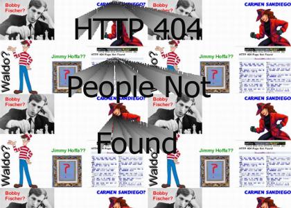 HTTP 404 People Not Found