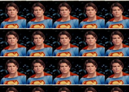 Superman does change facial expressions