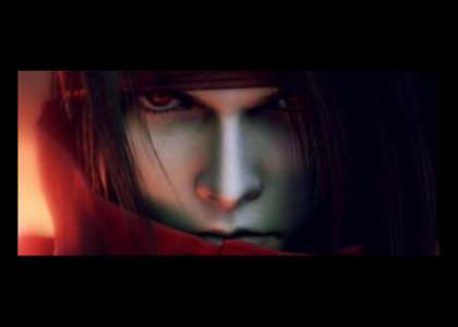 Vincent Valentine stares into your soul.