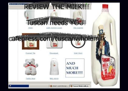 Tuscan Whole Milk Needs YOU