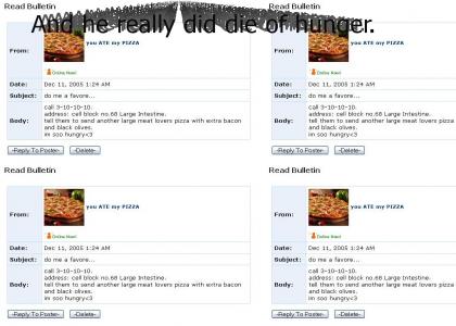 pizza myspace suicide