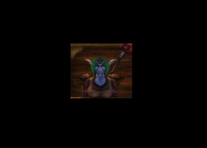 Night Elf Doesn't Change Facial Expressions