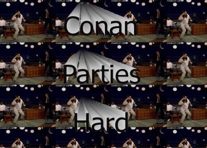 Andrew WK Parties with Conan