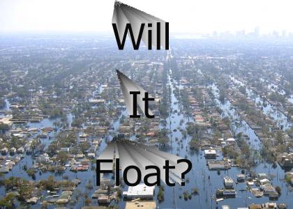 Hurricane Katrina answered one question...