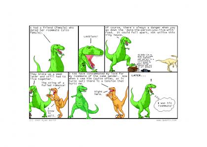 A Feel Good Dinosaur Comic