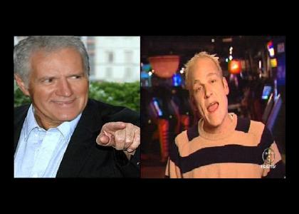 Adam Sessler asks Alex Trebek