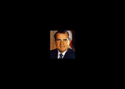 Richard Nixon Doesn't Change Facial Expressions