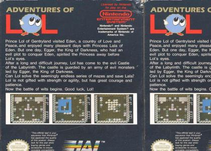 Nintendo (NES) - Adventures of lol