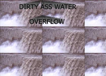 dirty water overflow