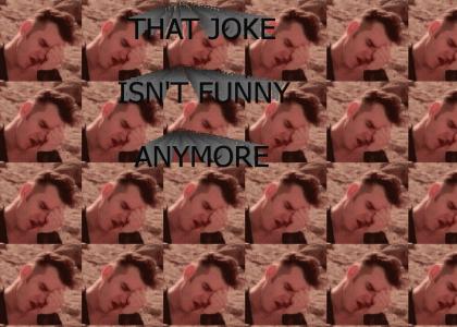 Morrissey sez: That joke isn't funny anymore.