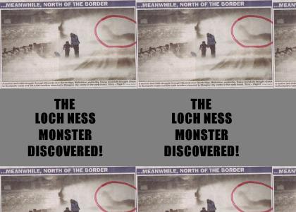 THE LOCH NESS MONSTER DISCOVERED!