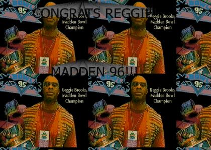 Reggie Brooks Madden Bowl Champ