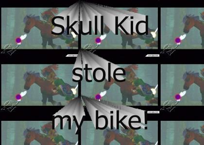 Skull Kid stole my bike!