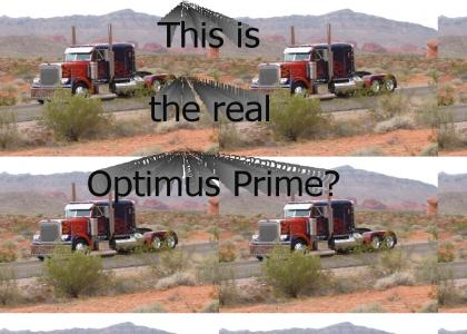 The Real Optimus Prime?