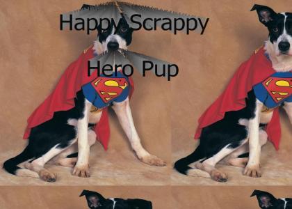 Happy Scrappy Hero Pup