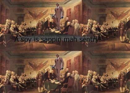 THE CONSTITUTION IS A SPY!