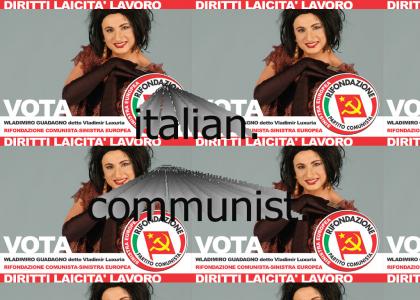 italian. communist.