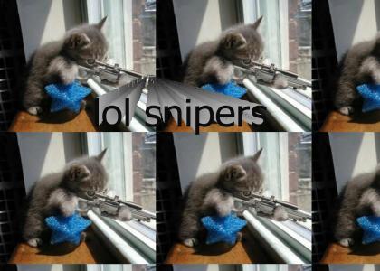 SNIPER KITTY!