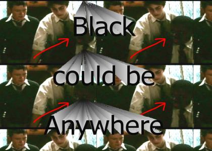 Black could be anywhere in Harry Potter