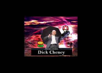 Super Smash Bros. Brawl Newcomer: Dick Cheney (updated!)