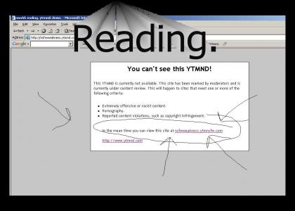 Whiners complaining about YTMND censors have ONE weakness!