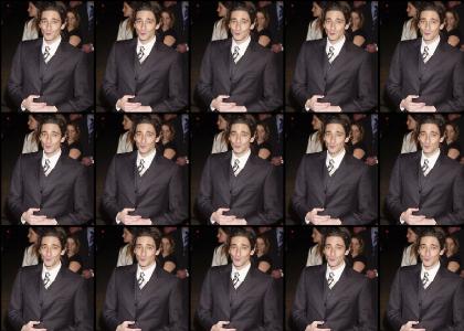 Adrien brody changes facial expression