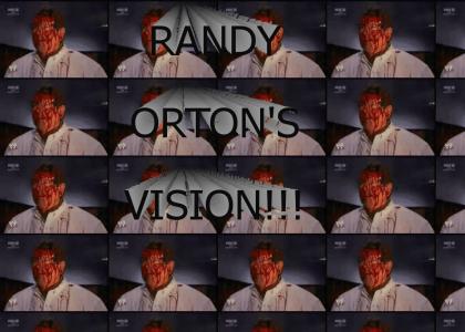 Randy Orton's vision!!!