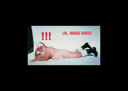 lol, naked santa!