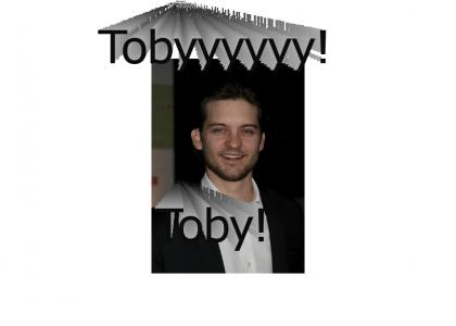 Toby Maguire doesn't change facial expression