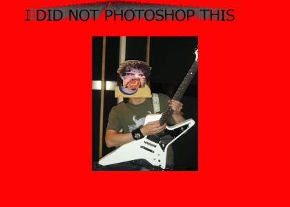 BTape in disguise plays epic guitar