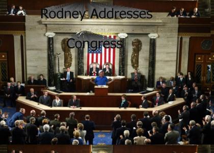 Rodney Dangerfield Addresses Congress