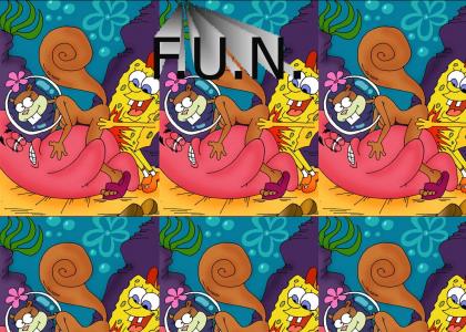 Spongebobs having fun!