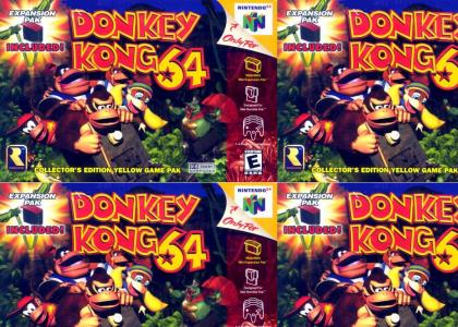 Ahhh Donkey Kong 64