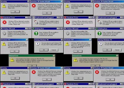 Windows has all kinds 'o problems.