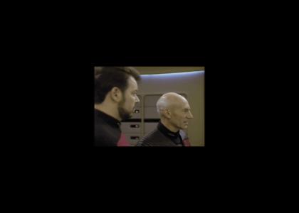 Captain Picard meets Captain Johnson