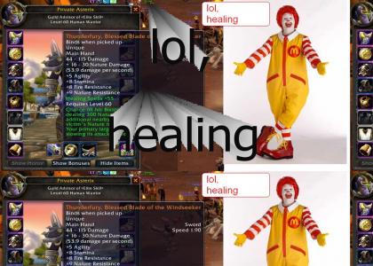 lol, healing