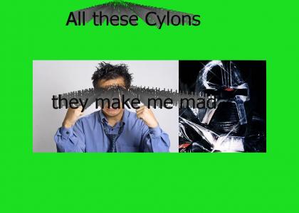 Asian Man HATES Cylons.