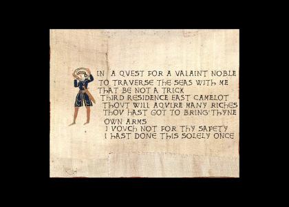 medieval safety not guaranteed