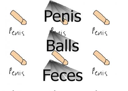Penis Balls Feces