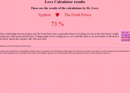 The Love Calculator!