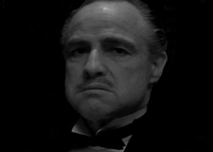 Don Vito Corleone Stares Into Your Soul