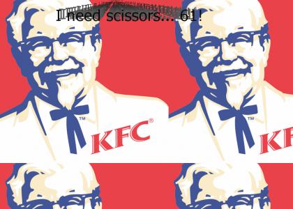 The Colonel Needs Scissors