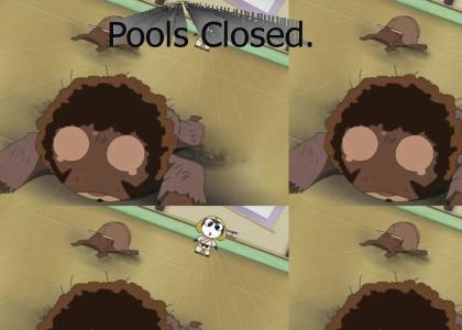 Keroro Gunso: Pools Closed